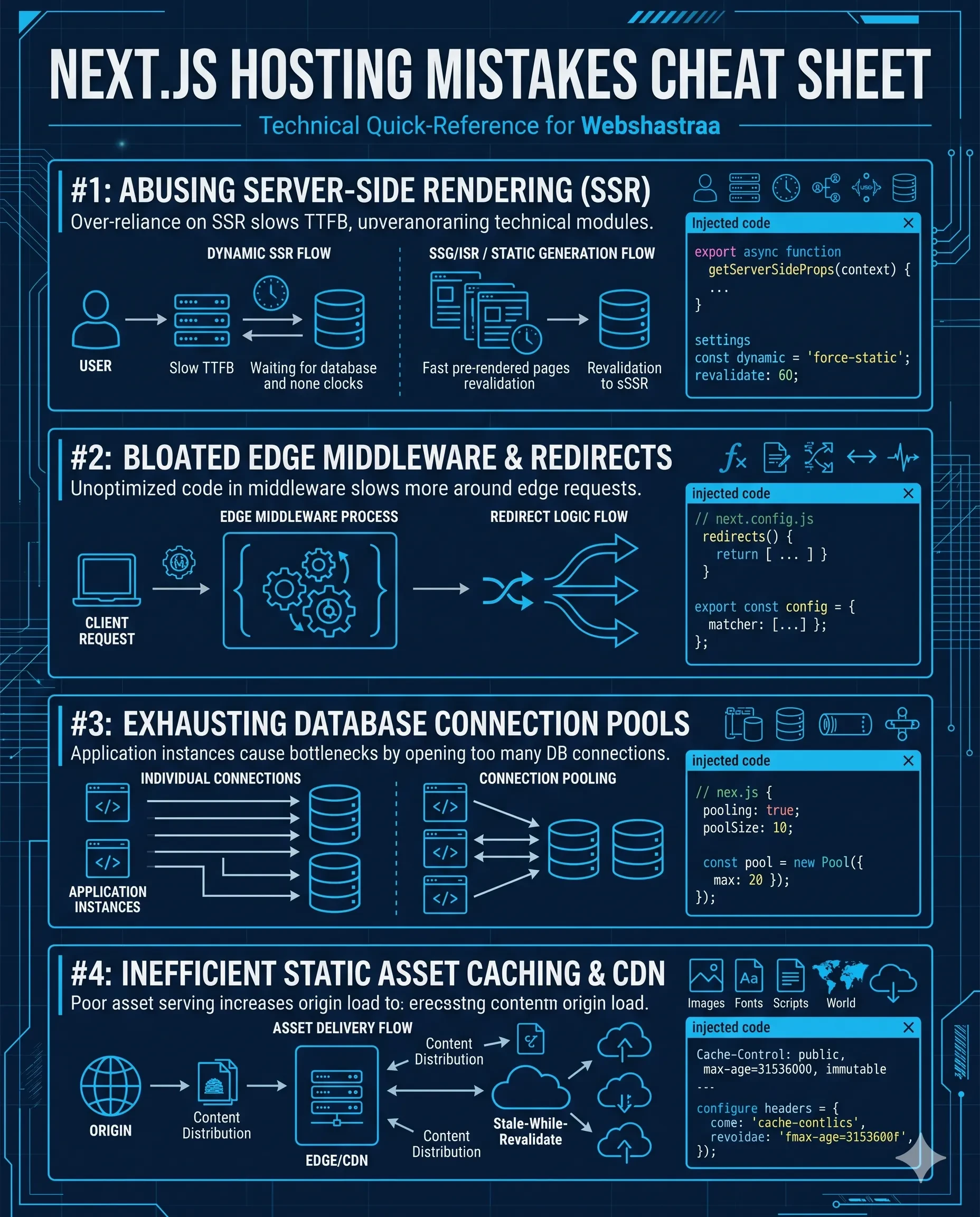 4 Massive Next.js Hosting Mistakes Killing Your Site Speed