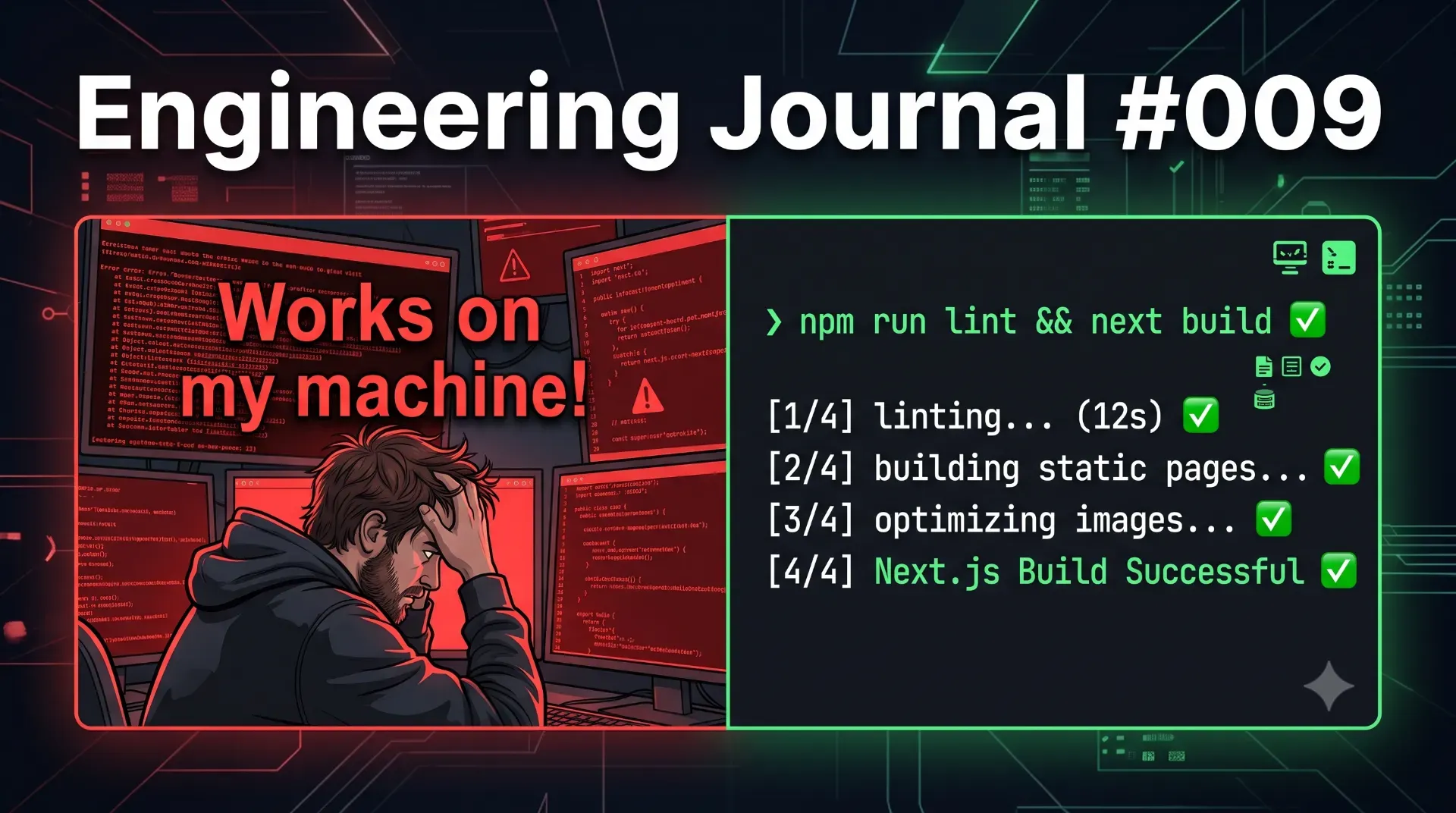 "Works on My Machine" Never Happened Because Lint Said No
